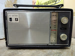 Vtg JC Penney Co 7 Transistor AM Portable Radio Model No 1642 Works Good!