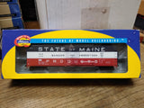 Athearn 7073 HO Gauge Train State Of Maine BAR 50' Single Door Box Car 6005 Mint