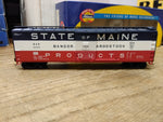 Athearn 7073 HO Gauge Train State Of Maine BAR 50' Single Door Box Car 6005 Mint