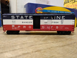 Athearn 7073 HO Gauge Train State Of Maine BAR 50' Single Door Box Car 6005 Mint