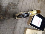 1995 Zippo Marlboro Country Store Bronco Solid Brass Gold Insert Lighter w/Box!