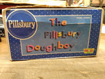 Vtg 1997 Poke My Tummy #41500 Pillsbury Doughboy Giggling Doll w/Box Works Good!