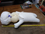 Vtg 1997 Poke My Tummy #41500 Pillsbury Doughboy Giggling Doll w/Box Works Good!