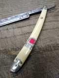 Vtg Red Point 684 Straight Razor Utica Knife & Razor Co Solingen Germany Ornate!