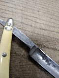 Vtg Red Point 684 Straight Razor Utica Knife & Razor Co Solingen Germany Ornate!