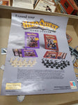 Vtg Milton Bradley HERO QUEST Game System w/Cards Dice Figures Instructions Box!