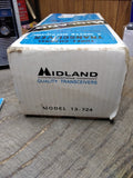 Vtg Midland 1972 3 Channel #13 274 Signal Transceiver Walkie Talkie Powers On
