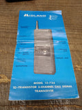 Vtg Midland 1972 3 Channel #13 274 Signal Transceiver Walkie Talkie Powers On
