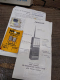 Vtg Midland 1965 2 Channel #13 110G Signal Transceiver Walkie Talkie Powers On