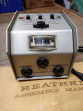 Vtg Heathkit By Datstrom Model IT 10 Transistor Diode Tester Manual & Test Leads
