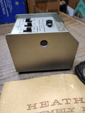 Vtg Heathkit By Datstrom Model IT 10 Transistor Diode Tester Manual & Test Leads