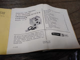 Vtg Heathkit By Datstrom Model IT 10 Transistor Diode Tester Manual & Test Leads