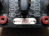 Vtg EICO Model 566 Volt Ohm Multimeter AC DC Meter w/Bakelite Case & Test Leads