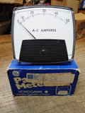 Vtg NOS General Electric Yokogawa  0-50 AC Amperes Panel Meter w/Original Box!