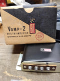 Vtg Blonder Tongue Vamp 2 2 Transistor Mast Mounted VHF/FM Amplifier Orig Box!