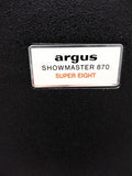 Vtg ARGUS Showmaster 870S Super 8 18.5-32MM Portable Movie Projector Works Good!