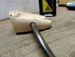 Vtg KIKO Natural Block African Meerschaum Smoking Tobacco Pipe Good Shape Rare!