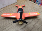 Vtg 1974 Fisher Price Adventure People 306 Daredevil Airplane Orange and White