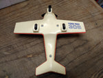 Vtg 1974 Fisher Price Adventure People 306 Daredevil Airplane Orange and White