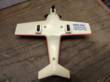 Vtg 1974 Fisher Price Adventure People 306 Daredevil Airplane Orange and White