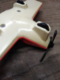 Vtg 1974 Fisher Price Adventure People 306 Daredevil Airplane Orange and White