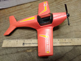 Vtg 1974 Fisher Price Adventure People 306 Daredevil Airplane Orange and White