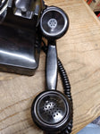 Vtg North Electric Mfg Co Black Table Desk Top Rotary Telephone Made In The USA!
