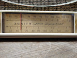 Vtg Zenith C725L Automatic Frequency Control Table Top Tube AM/FM Radio Working!