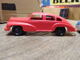 Vtg Ideal Hard Plastic 4 Door Coup and #4 Pickup Truck Lot Made In THE USA!