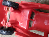 Vtg Ideal Hard Plastic 4 Door Coup and #4 Pickup Truck Lot Made In THE USA!