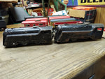 Vtg MARX O Gauge Wind Up Train 10 Pc Parts Repair Lot Pullman Rock Island NYC