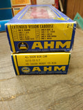 Vtg 2 Pc AHM HO Scale Box Car Lot Minneapolis St Louis Southern Pacific w/Boxes