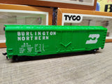 Vtg 3 Pc HO Scale TYCO Box Car Lot Ralston Purina Swift Burlington w/Boxes