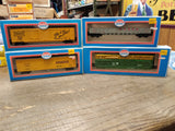 Vtg 4 Pc HO Scale Model Power Lot Frisco Armour Monon Chicago North West w/Boxes