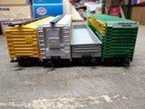 Vtg 4 Pc HO Scale Model Power Lot Frisco Armour Monon Chicago North West w/Boxes