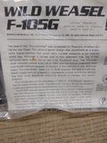 Vtg Sealed Monogram Wild Weasel F105G 1/72 Scale 5431 Plastic Model Aircraft Kit