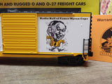 Rail King MTH Train O/O27 Gauge Myron Cope 40' High Cube Box Car #30-74489 Minty