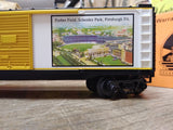 Rail King MTH Train O/O27 Gauge Forbes Field Pittsburgh 40' Box Car 74126 Minty!