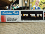 American Flyer Lionel Train S Gauge C & O Lighted Observation Car 6-48903 Minty