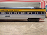 American Flyer Lionel Train S Gauge C & O Lighted Observation Car 6-48903 Minty