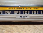 American Flyer Lionel Train S Gauge C & O Lighted Observation Car 6-48903 Minty