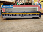 American Flyer Lionel Train S Gauge C & O Lighted Observation Car 6-48903 Minty