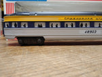 American Flyer Lionel Train S Gauge C & O Lighted Observation Car 6-48903 Minty