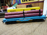 Vtg Bachmann HO Gauge Santa Fe 307 Diesel Engine Train Set Cars Track Boxes Runs
