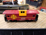 Vtg Bachmann HO Gauge Santa Fe 307 Diesel Engine Train Set Cars Track Boxes Runs