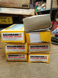 Vtg Bachmann HO Gauge Santa Fe 307 Diesel Engine Train Set Cars Track Boxes Runs