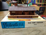 Vtg HO and O Gauge Train Tyco Factory Plasticville Station Model Dynamics Tunnel