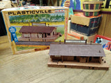 Vtg HO and O Gauge Train Tyco Factory Plasticville Station Model Dynamics Tunnel