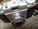 Vtg Kodak Pony 135 Model C 35mm Film Camera 44mm f3.5 Lens Case Film in Camera?