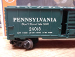 Vtg Lionel Trains O Gauge PRR 24018 Box Car w/Box Great Shape!